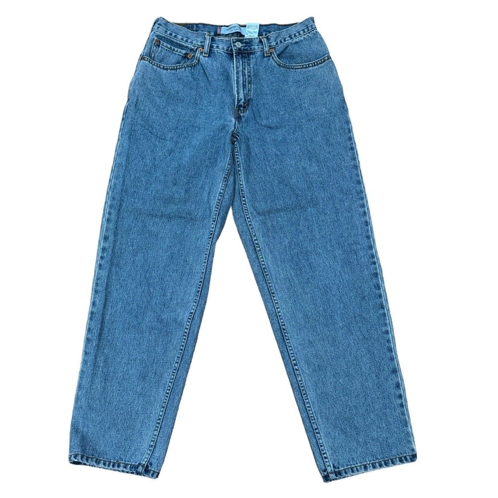 Vintage Y2K Levi's Mens 560 33x31 Med. Wash Comfort Fit Tapered Leg Blue Jeans